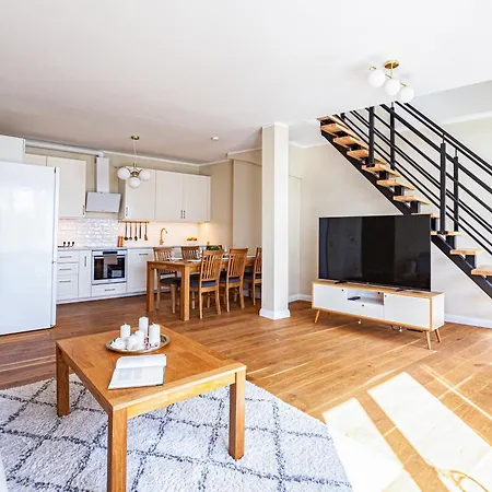 Apartament Luxury 2-floor With Sauna And Balcony