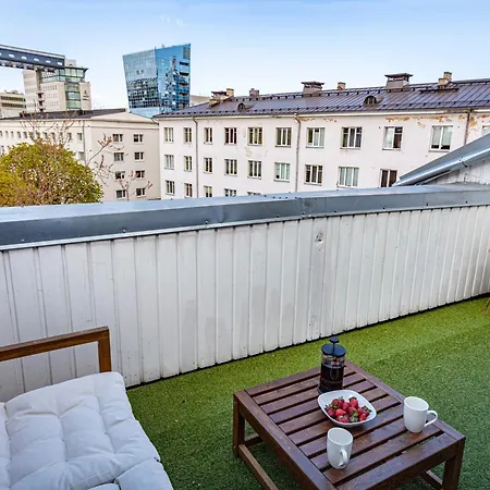 Apartament Luxury 2-floor With Sauna And Balcony Tallin