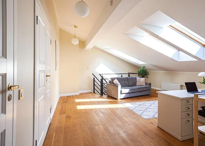 Luxury 2-floor With Sauna And Balcony Appartement